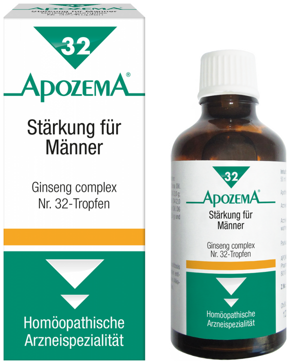Apozema Strengthening Drops for Men No. 32 - 50 ml
