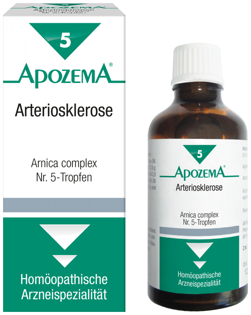 Apozema Arteriosclerosis Drops No. 5 - 50 ml