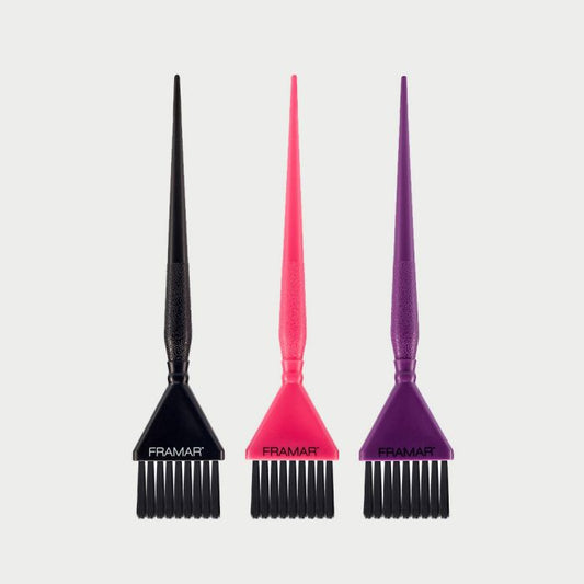 Framar set of colored brushes 3 pcs