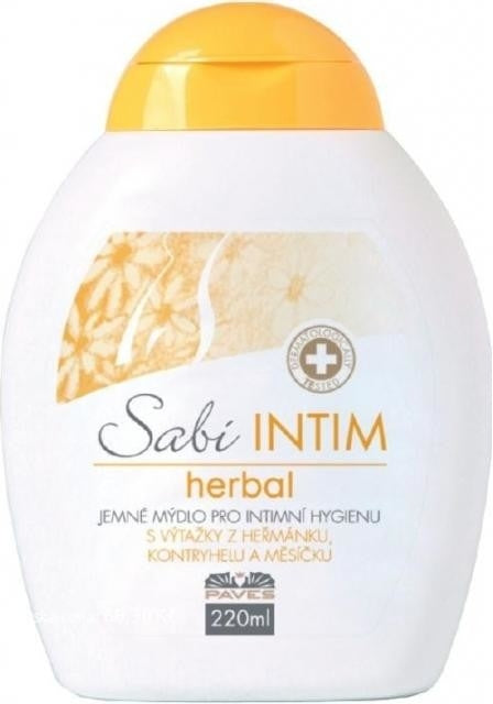 SABI Intim HERBAL gentle wash Soap for women 220 ml
