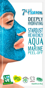 7th Heaven Stardust peeling mask aquamarine, 10 ml