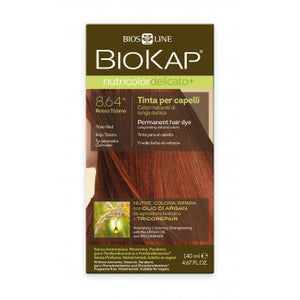 BIOKAP Nutricolor Delicato Plus 8.64 Titian red hair color 140 ml - mydrxm.com