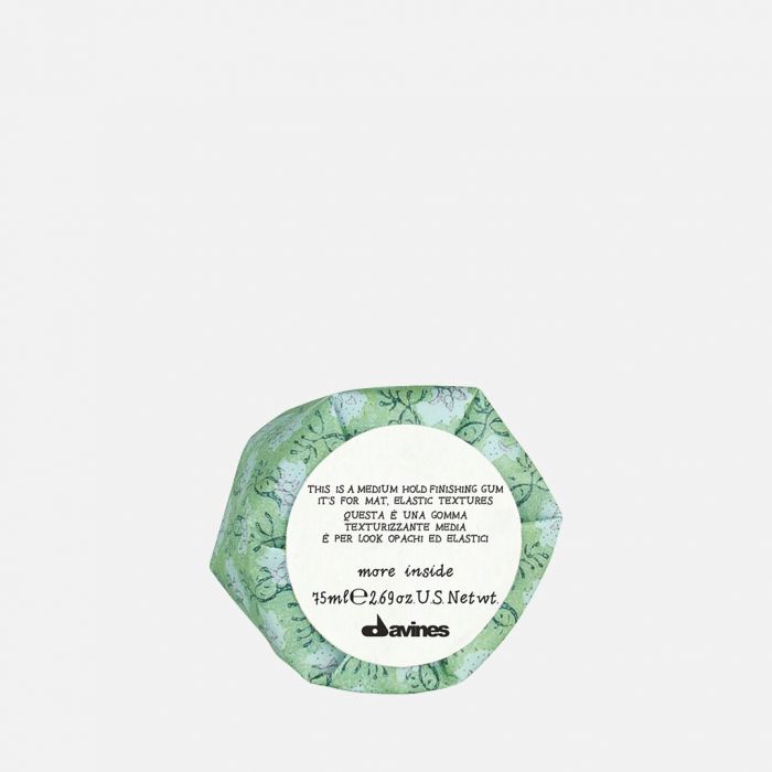 Davines MORE INSIDE medium hold finishing gum 75ml