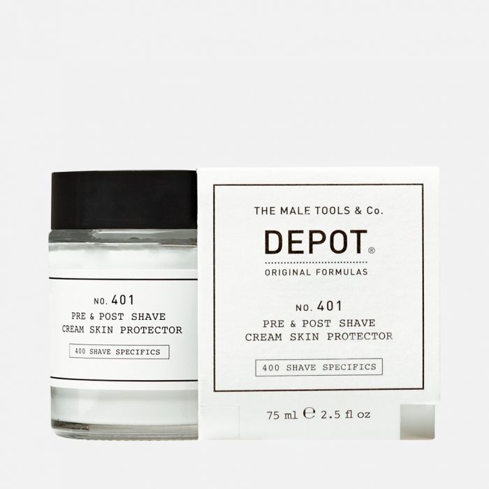 Depot - NO. 401 Pre & Post Shave Cream Skin Protector 75ml