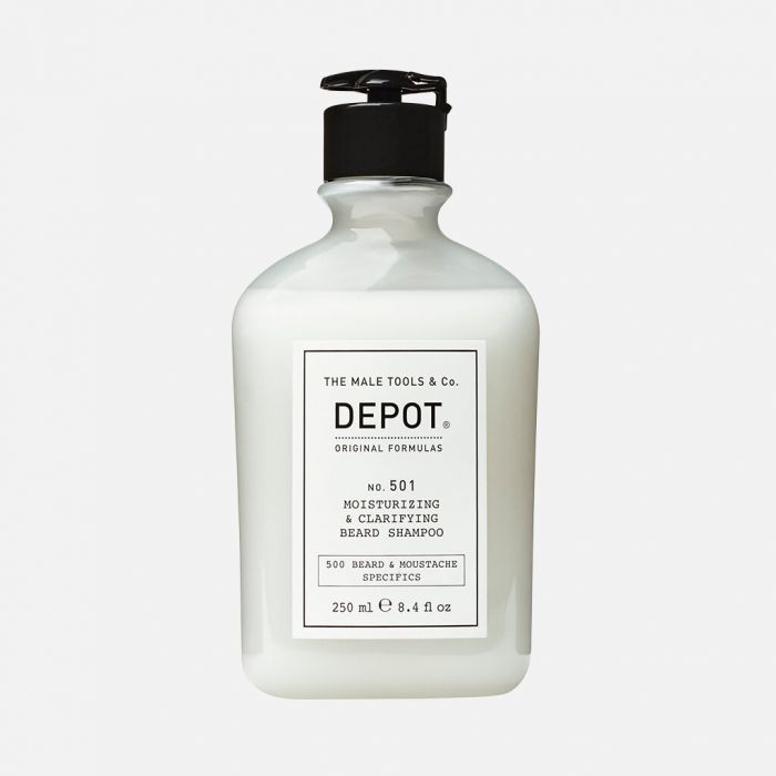 Depot - NO. 501 Moisturizing & Clarifying Beard Shampoo 250ml