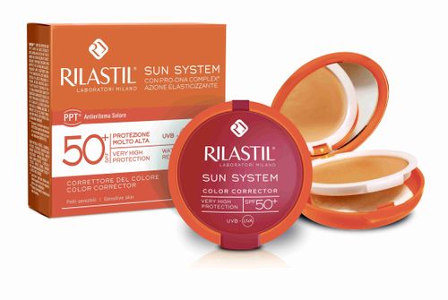 Rilastil Sun System PPT Color concealer SPF50+, 10 g, 03 bronze
