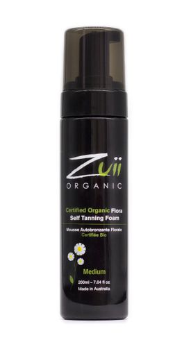 ZUII Organic Medium self-tan foam 200 ml