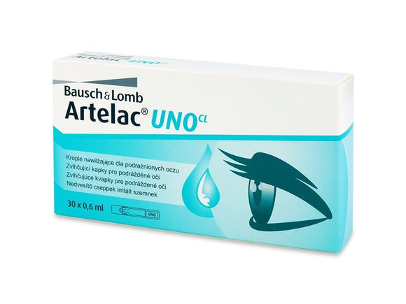 Bausch & Lomb ARTELAC UNO moisturizing drops for irritated eyes 30 x 0.6ml