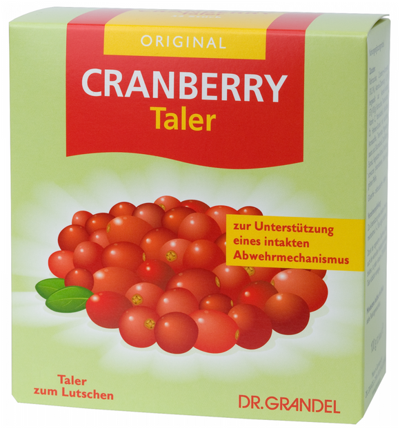 Dr. Grandel Cerola Cranberry Taler 32 lozenges