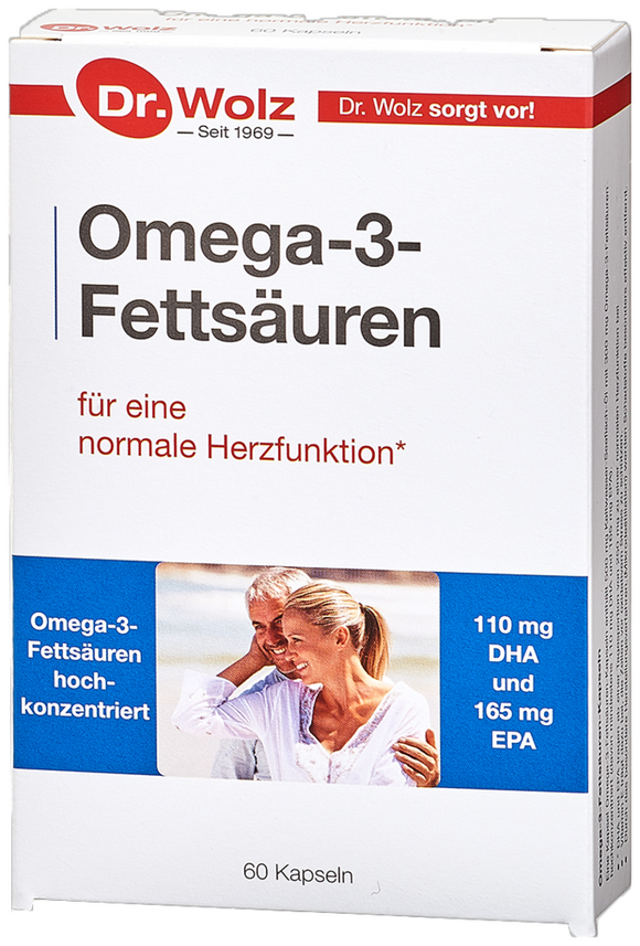 Dr. Wolz omega-3 fatty acids 60 capsules