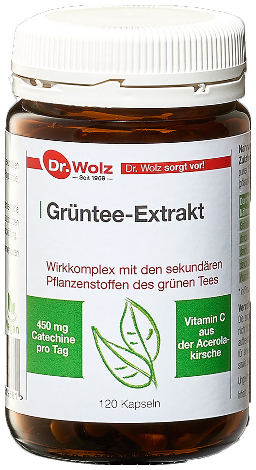 Dr. Wolz green tea extract 120 capsules