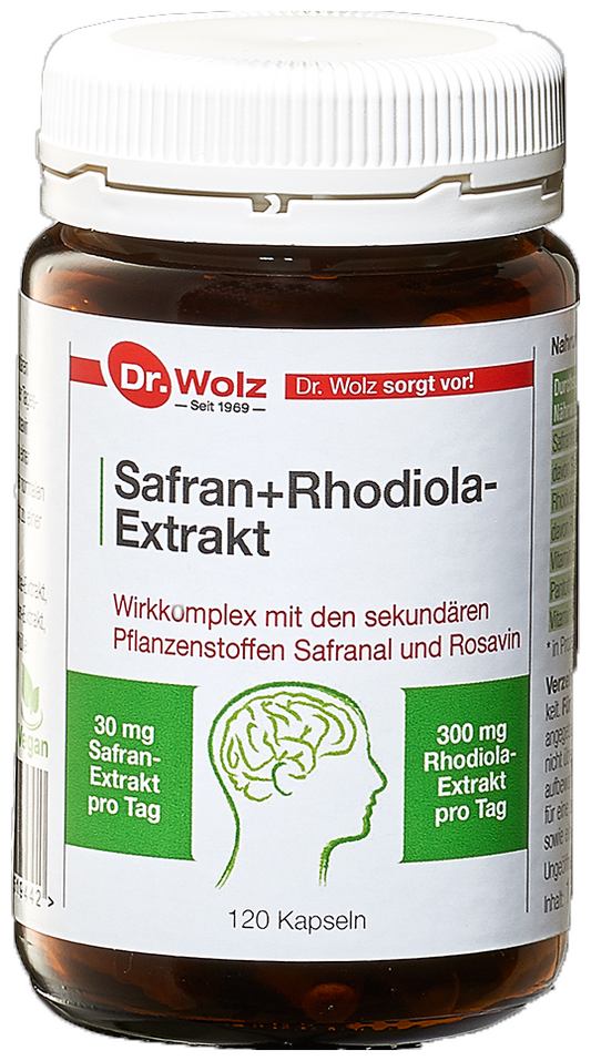 Dr. Wolz Sarfan + Rhodiola - Extract 120 capsules