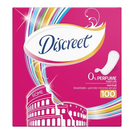 Discreet Normal panty liners 100 pcs