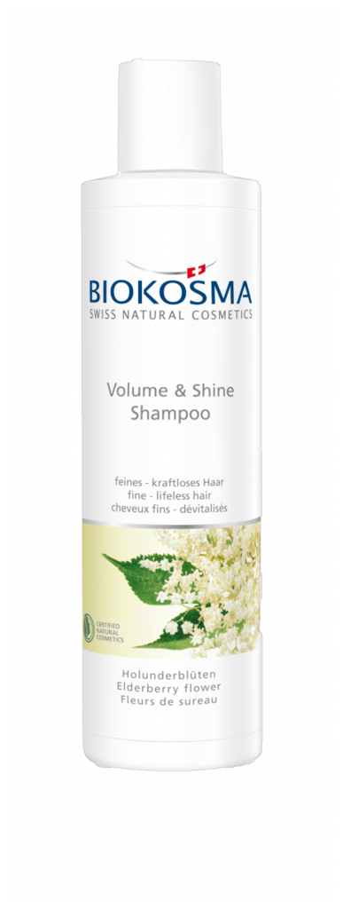 Biokosma Shampoo Volume & Shine Elderflower 200 ml