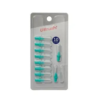 UBrush! Interdental brush 0.9 mm green 10 pcs