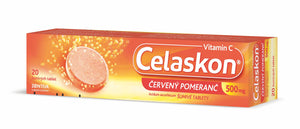 Celaskon RED Grapefruit 500 mg 20 effervescent tablets - mydrxm.com