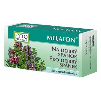 Fytopharma Melaton capsules for good sleep 30 pcs - mydrxm.com