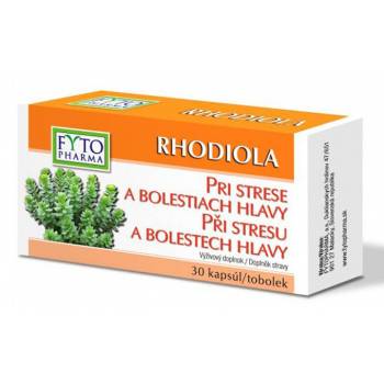 Fytopharma Rhodiola capsules under stress 30 pcs - mydrxm.com