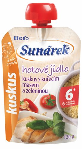 5 x Sunarek Couscous with chicken and vegetables 120 g