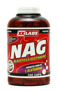 Xxlabs N-Acetyl L-Glutamine 240 capsules - mydrxm.com