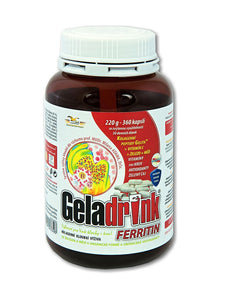 Geladrink Ferritin 360 capsules - mydrxm.com