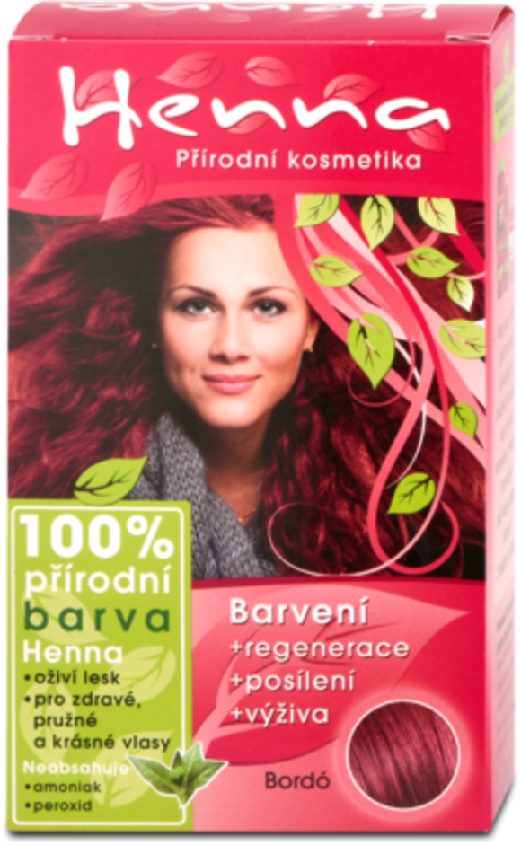 Henna 100% Natural hair color Dark Red, 33 g