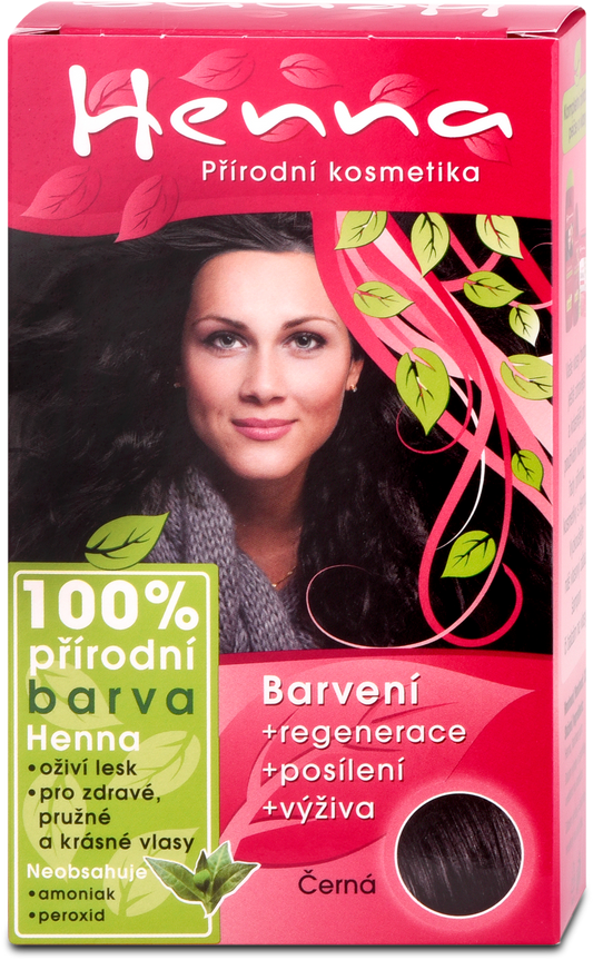 Henna 100% Natural hair color Black, 33 g