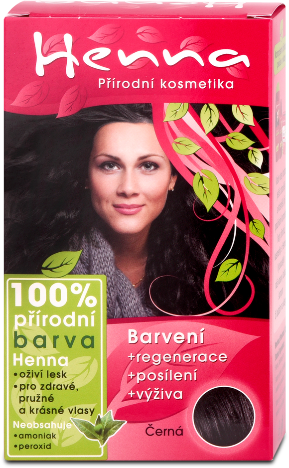 Henna 100% Natural hair color Black, 33 g