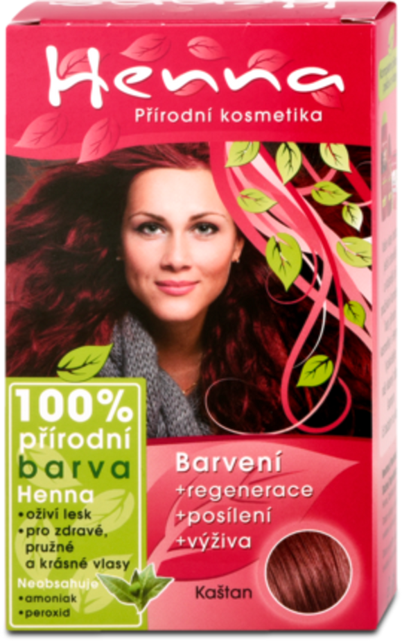 Henna 100% Natural hair color Chestnut, 33 g