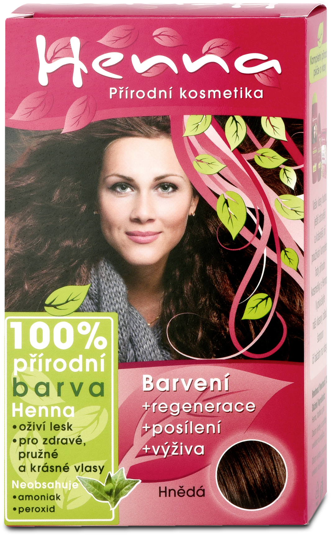 Henna 100% Natural hair color Brown, 33 g