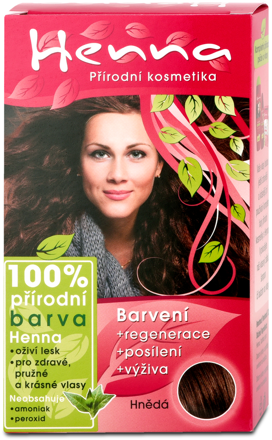 Henna 100% Natural hair color Brown, 33 g