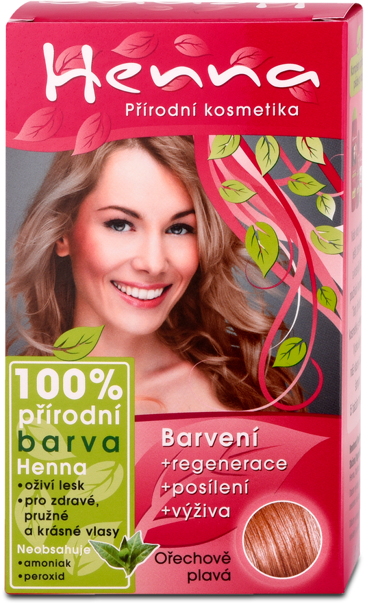 Henna 100% Natural hair color Hazelnut, 33 g