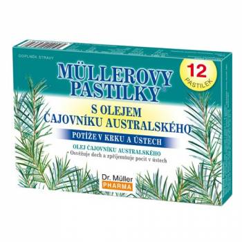 Dr. Müller Müller 12 lozenges with Australian tea tree oil - mydrxm.com