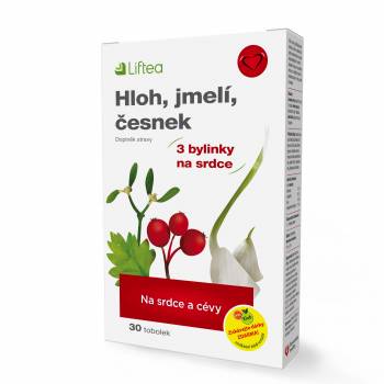 Liftea Hawthorn Mistletoe Garlic 30 capsules - mydrxm.com