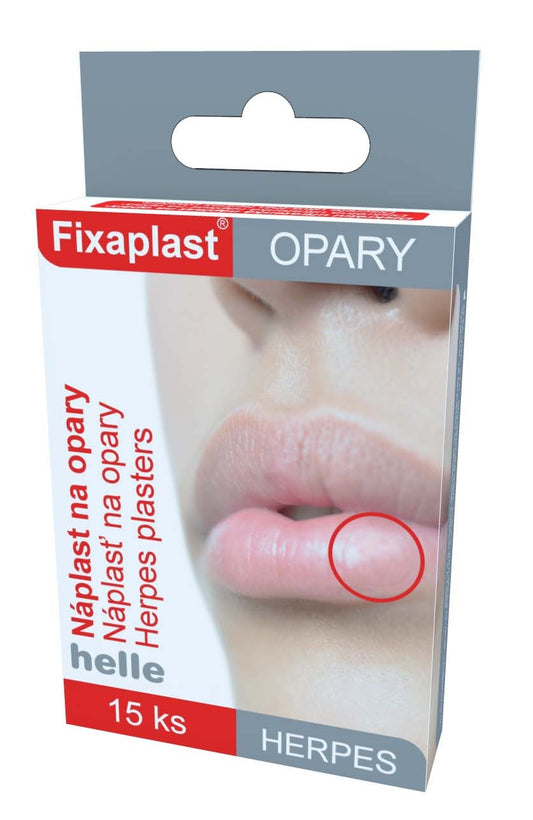 Fixaplast HERPES plaster paints 15 pieces - mydrxm.com