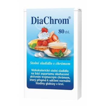 Diachrome low calorie sweetener with chrome 80 tablets - mydrxm.com