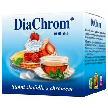 Diachrome low calorie sweetener with chrome 600 tablets - mydrxm.com