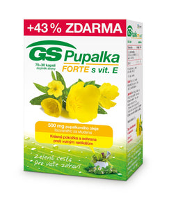 GS Evening primrose with vitamin E 70 capsules + 30 capsules FREE - mydrxm.com
