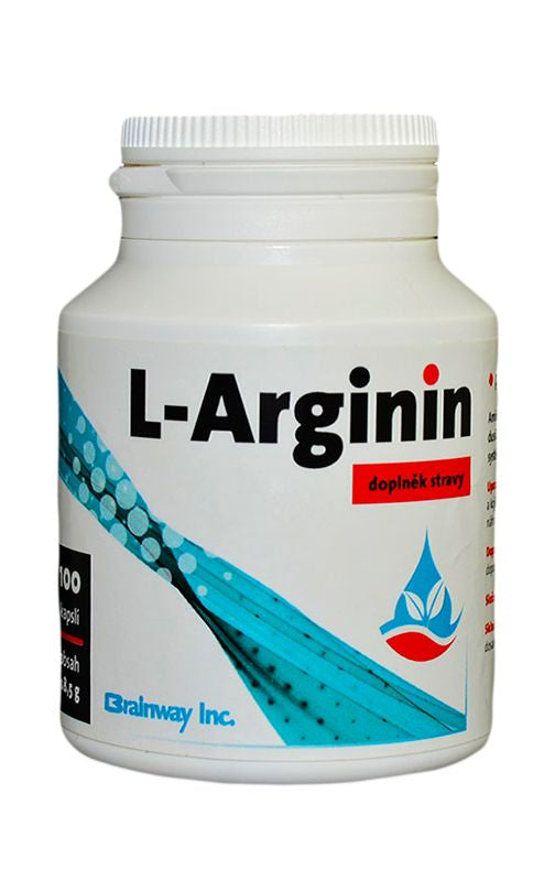 Brainway L-Arginine 100 capsules - mydrxm.com