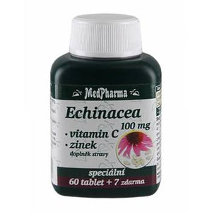 Medpharma Echinacea 100 mg + vitamin C + zinc 67 tablets