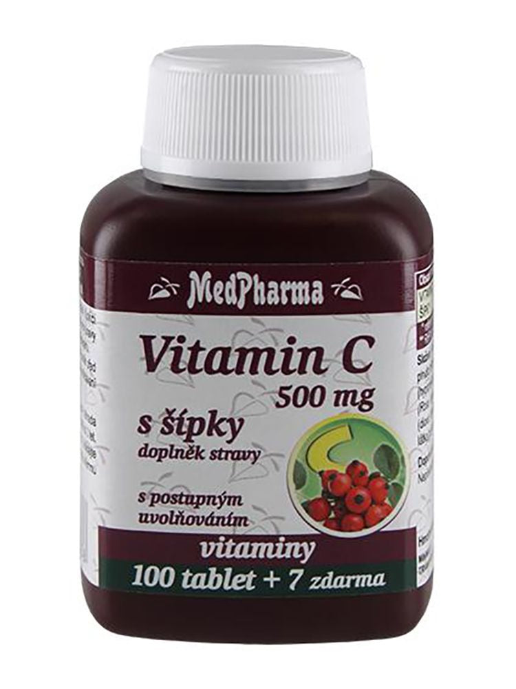 Medpharma Vitamin C 500 mg with 107 tablets - mydrxm.com