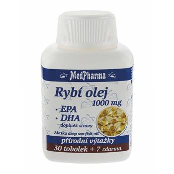 Medpharma Fish Oil 1000 mg + EPA + DHA 37 capsules