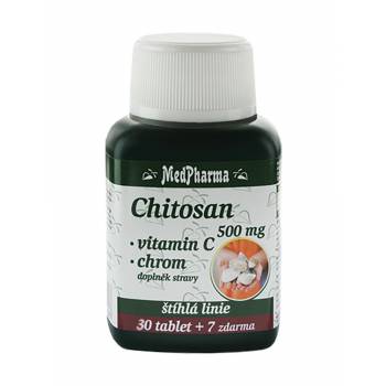 Medpharma Chitosan 500 mg + chrome + vitamin C 37 tablets
