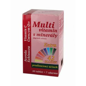 Medpharma Multivitamin with minerals + extra vitamin C 37 tablets