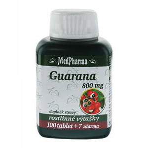 Medpharma Guarana 800 mg 107 tablets