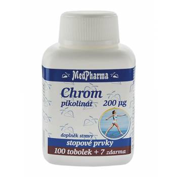 Medpharma Chromium Picolinate 200 mcg 107 capsules