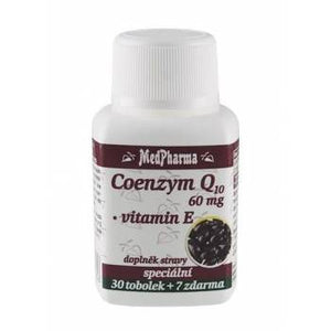 Medpharma Coenzyme Q10 60 mg + vitamin E 37 capsules