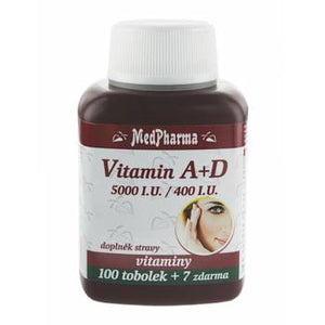 Medpharma Vitamin A + D 5000 IU / 400 IU 107 capsules
