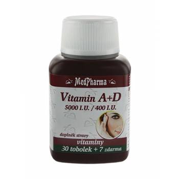 Medpharma Vitamin A + D 5000 IU / 400 IU 37 capsules