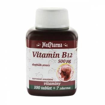 Medpharma Vitamin B12 500 mcg 107 tablets